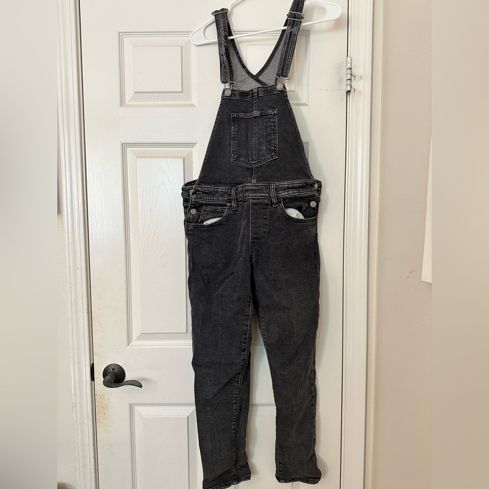 Levi’s Straight Fit Overalls Dark Gray